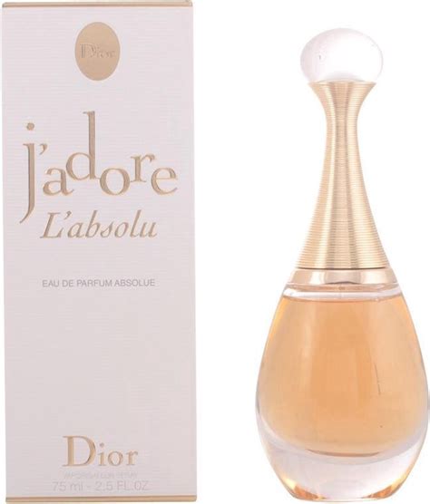 dior j'adore l'absolu eau de parfum 75 ml|Dior j'adore fragrantica.